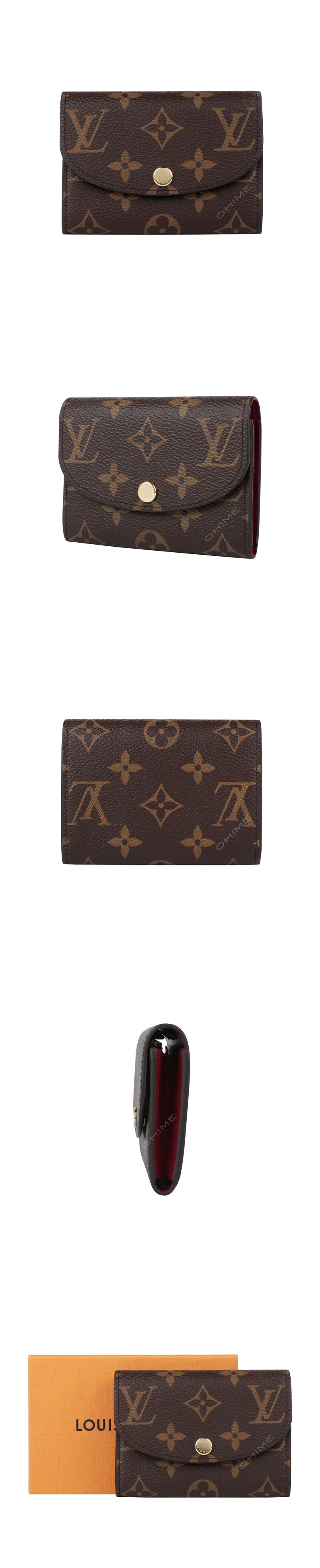 루이비통 지갑 지피 코인 퍼스 로잘리 모노그램 푸시아 - 현대Hmall
